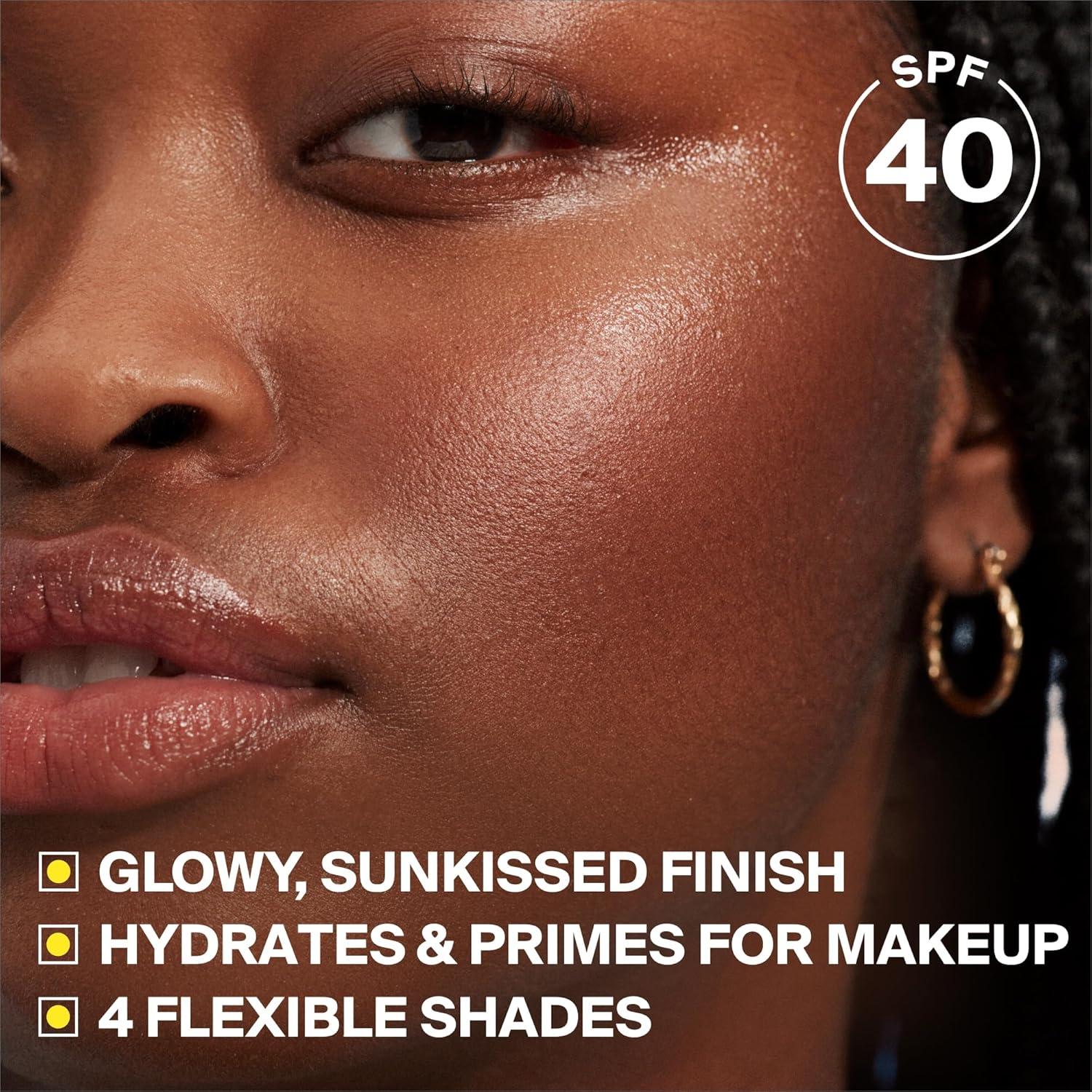 image:imageSupergoop Glowscreen SPF 40 Golden Hour Bronze Glow 068 fl oz Glowy Primer Broad Spectrum Tinted Sunscreen Helps Filter Blue Light Hydration Hyaluronic Acid amp Vitamin B5Dawn