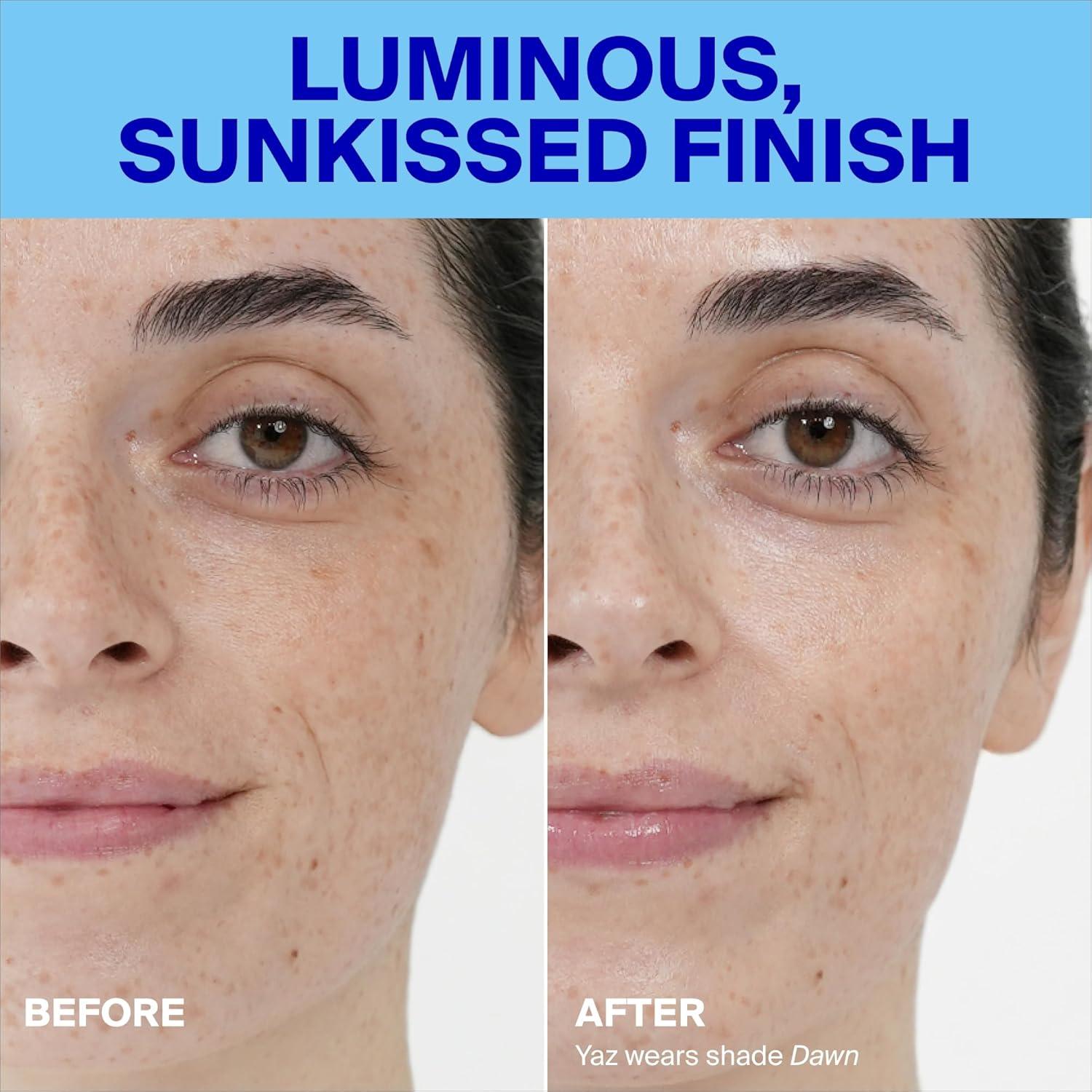 image:imageSupergoop Glowscreen SPF 40 Golden Hour Bronze Glow 068 fl oz Glowy Primer Broad Spectrum Tinted Sunscreen Helps Filter Blue Light Hydration Hyaluronic Acid amp Vitamin B5Dawn