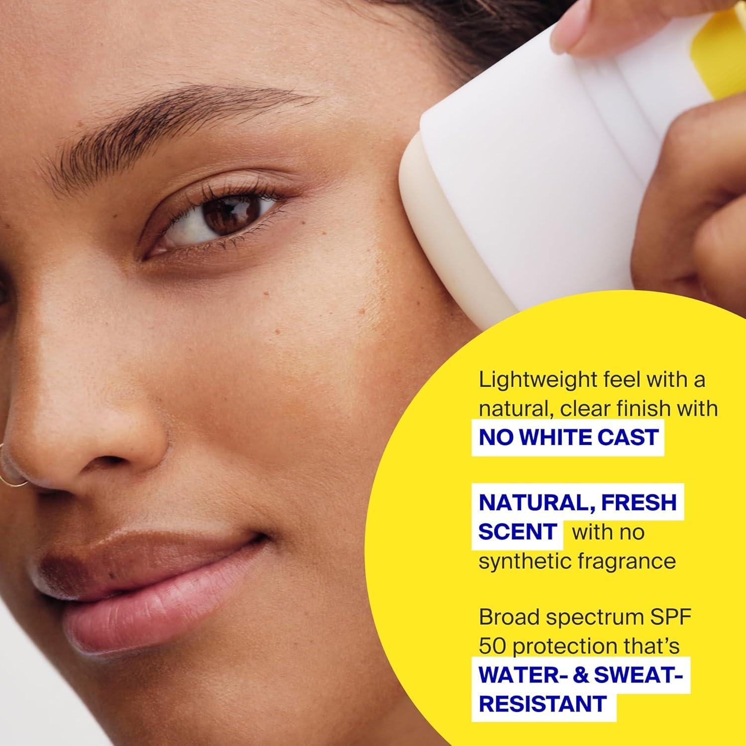 image:imageSupergoop PLAY Everyday Sunscreen Stick SPF 50 Lightweight NonGreasy Formula Natural Finish Fragrance Free Water amp Sweat Resistant All Skin Types 14 fl oz
