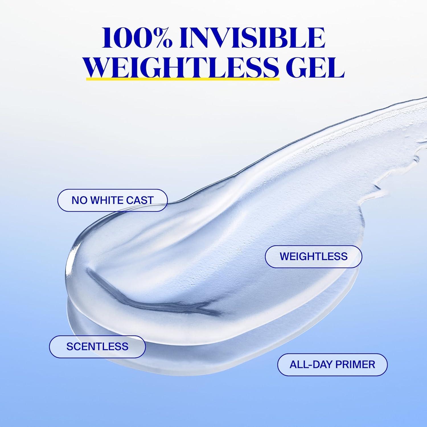 image:imageSupergoop Unseen Sunscreen SPF 50 Clear amp Invisible Face Sunscreen Broad Spectrum MakeupGripping Primer Weightless Scentless Oil Free For All Skin Types amp Tones 068 fl oz17 fl oz Pack of 2