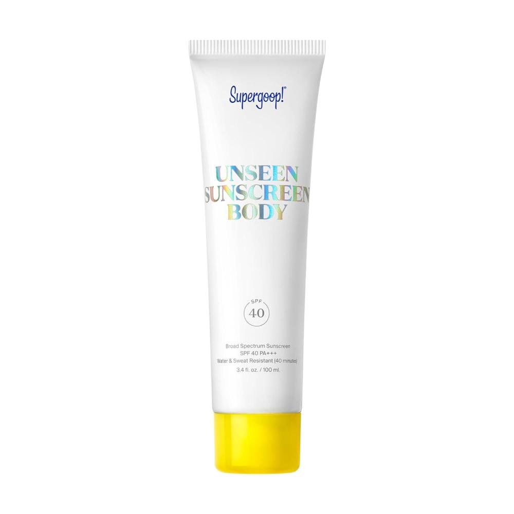 image:imageSupergoop Unseen Sunscreen Body SPF 40  Clear amp Invisible Sun Protection  34 fl oz  Weightless amp Scentless  Water amp Sweat Resistant  For All Skin TypesNo Color