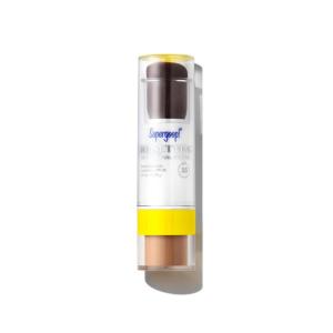 Supergoop! (Re) setting Face Powder SPF 35, Translucent – Broad Spectrum Mineral Sunscreen – 0.15 oz – Shine Control, Matte Finishing, On-the-Go Sun Protection(Deep)