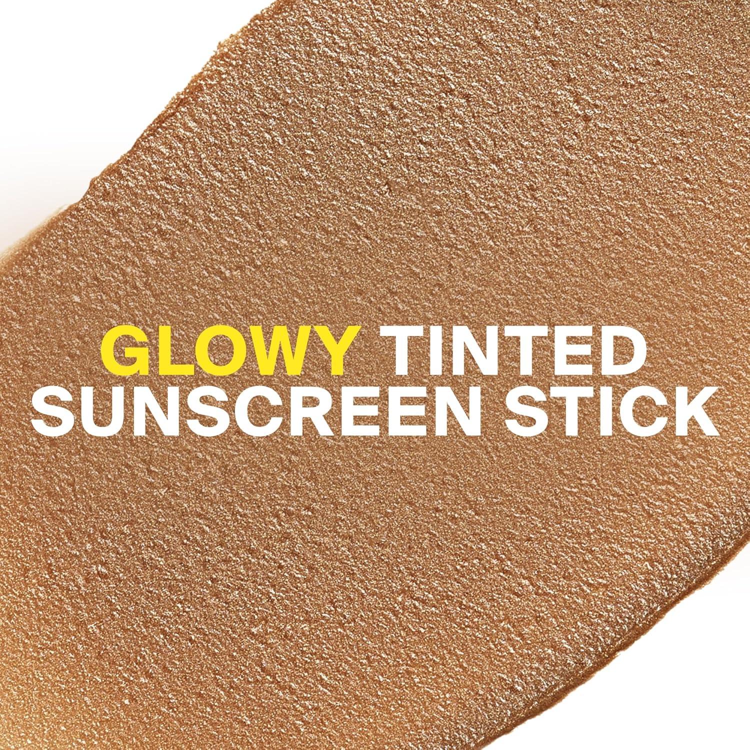 image:imageSupergoop Glowscreen Sunlighter Glow amp Protect Stick SPF 45 Golden Hour 035 oz Sheer Sunkissed Finish Doubles as a HighlighterGolden Hour