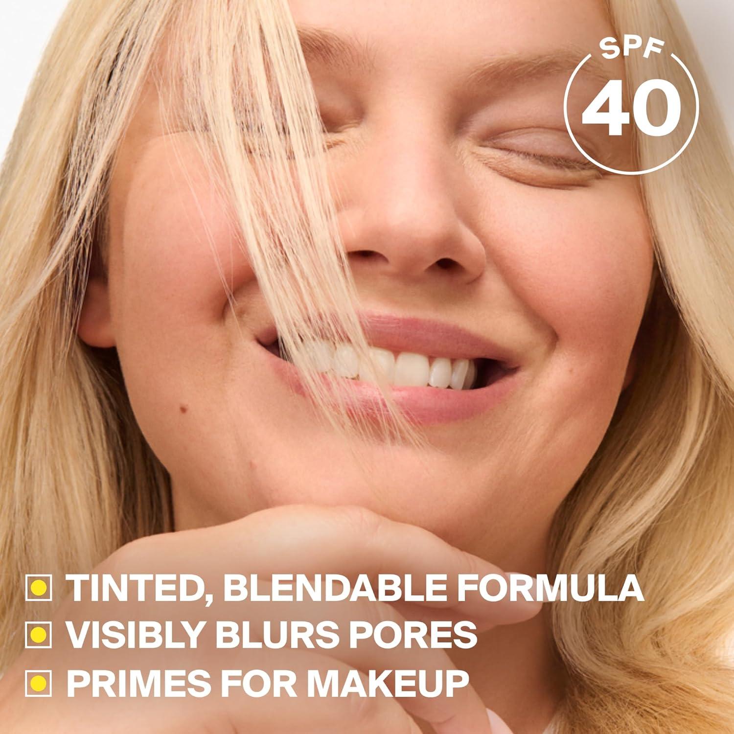 image:imageSupergoop Mineral Mattescreen SPF 40 45 mL Mineral OilFree Broad Spectrum Sunscreen Smooths Skins Appearance Minimizes Pores amp Controls Shine Water amp Sweat ResistantGolden Hour