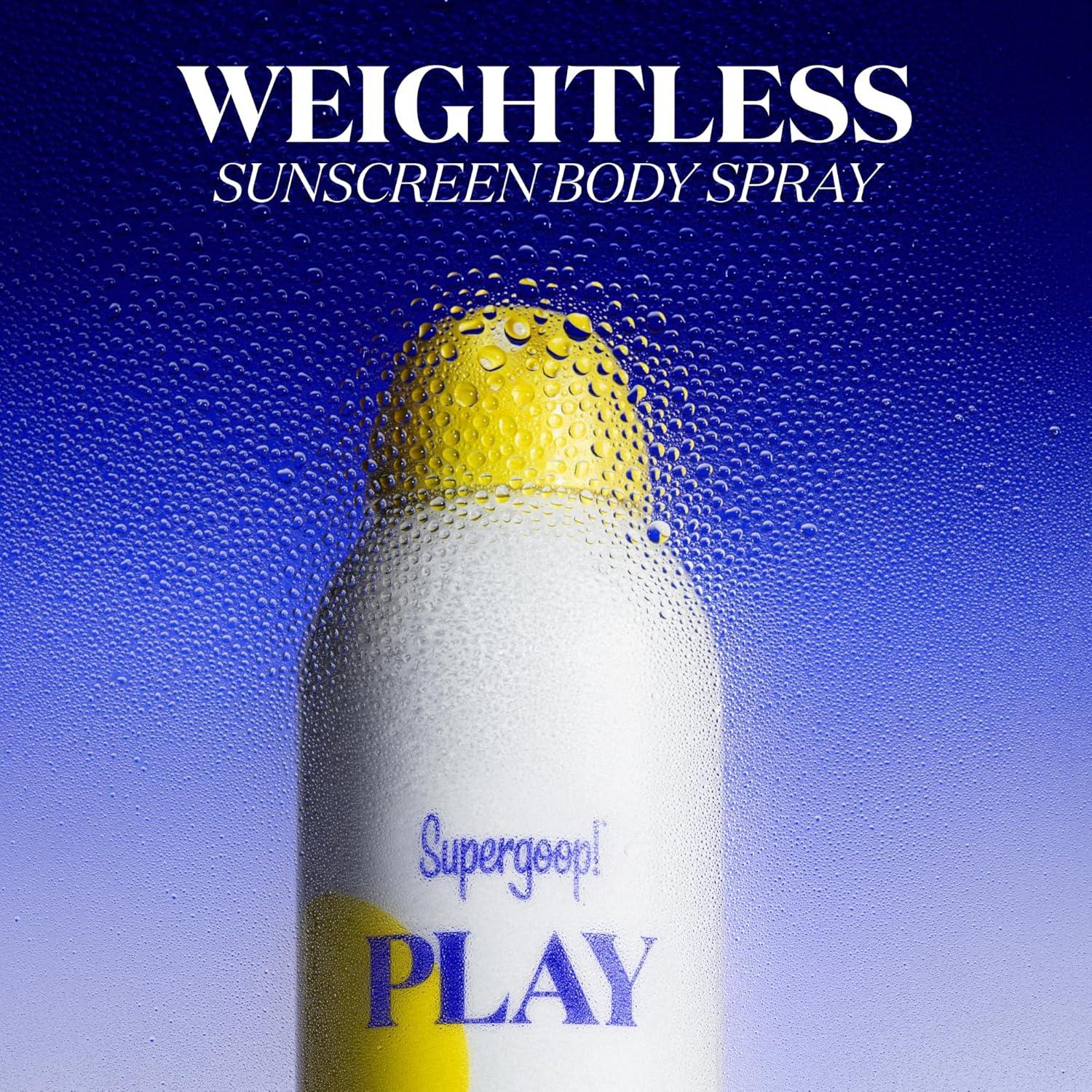 image:imageSupergoop PLAY Everyday Lotion SPF 50 18 oz PLAY Antioxidant Body Mist SPF 50 6 oz Broad Spectrum Body amp Face Sunscreen Recommended for Sensitive Skin