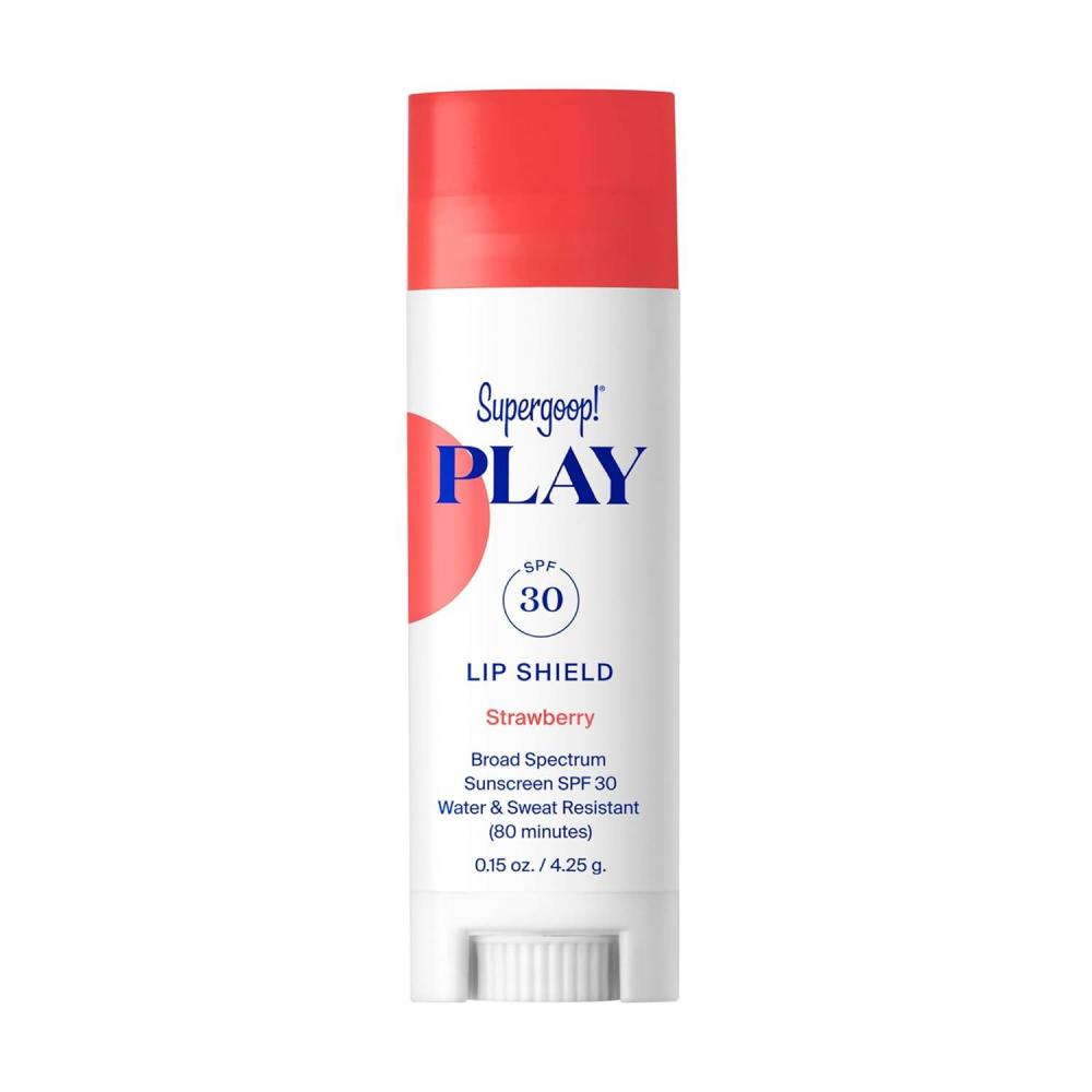 image:imageSupergoop PLAY Lip Shield SPF 30 with Coconut Pack of 2 Moisturizing Lip Treatment For Dry Cracked Lips Broad Spectrum UV ProtectionVariety