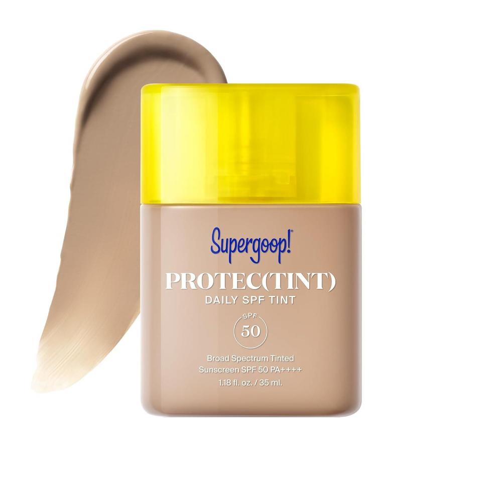 image:imageSupergoop Protectint Daily Skin Tint SPF 50 24N Light Buildable Coverage for Immediately Smooth EvenLooking Skin Natural Finish24N