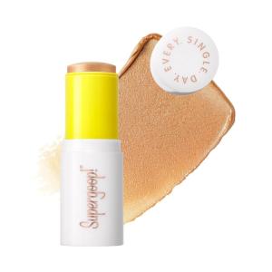 Supergoop! Glowscreen Sunlighter Glow & Protect Stick SPF 45 – Golden Hour – 0.35 oz – Sheer, Sunkissed Finish – Doubles as a Highlighter(Sunrise)