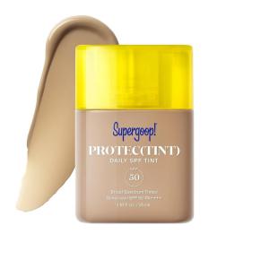 Supergoop! Protec(tint) Daily Skin Tint SPF 50 – 24N – Light, Buildable Coverage for Immediately Smooth, Even-Looking Skin – Natural Finish(26W)