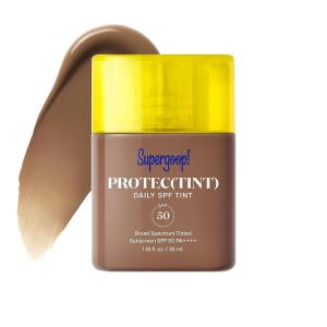 Supergoop! Protec(tint) Daily Skin Tint SPF 50 – 24N – Light, Buildable Coverage for Immediately Smooth, Even-Looking Skin – Natural Finish(42C)