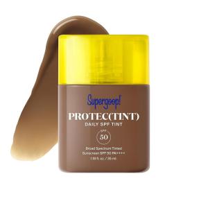 Supergoop! Protec(tint) Daily Skin Tint SPF 50 – 24N – Light, Buildable Coverage for Immediately Smooth, Even-Looking Skin – Natural Finish(46N)