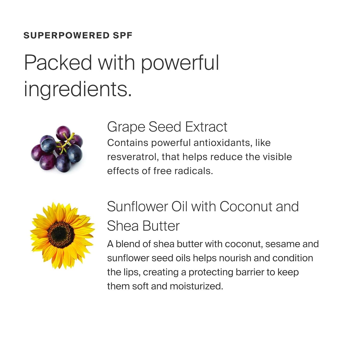 image:imageSupergoop Lipscreen Shine SPF 40 Pack of 2 034 fl oz Clear Lip Gloss with Grape Seed Extract Sunflower Seed Oil amp Kelp Extract WaterResistant NonSticky Formula