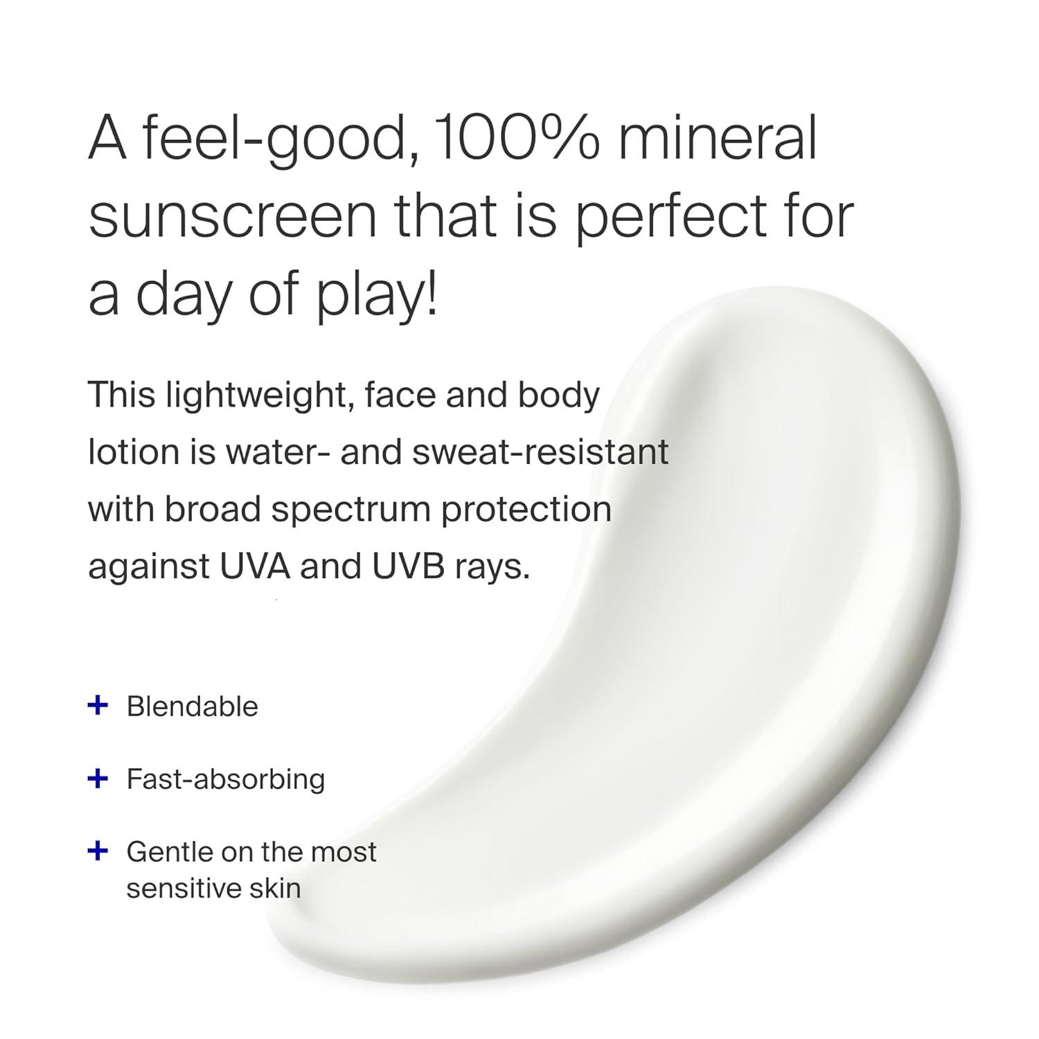image:imageSupergoop PLAY Mineral Lotion 1 fl oz Pack of 2 Broad Spectrum SPF 30 Sunscreen for Face amp Body Lightweight Fast Absorbing Water Resistant With Green Algae1 Fl Oz Pack of 2